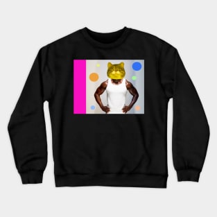 Gym Kitten Crewneck Sweatshirt